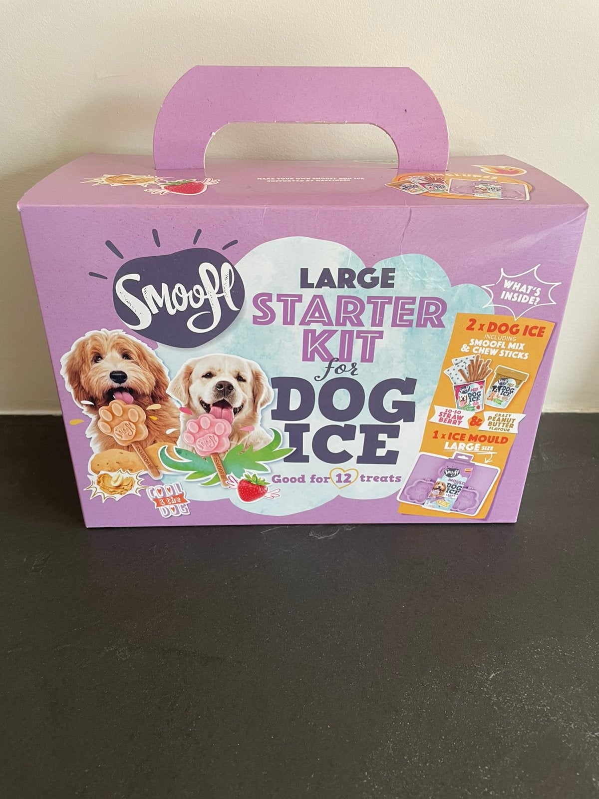 Smoofl Starterkit Large hondenijs Nieuw, Ophalen of Verzenden, Hond