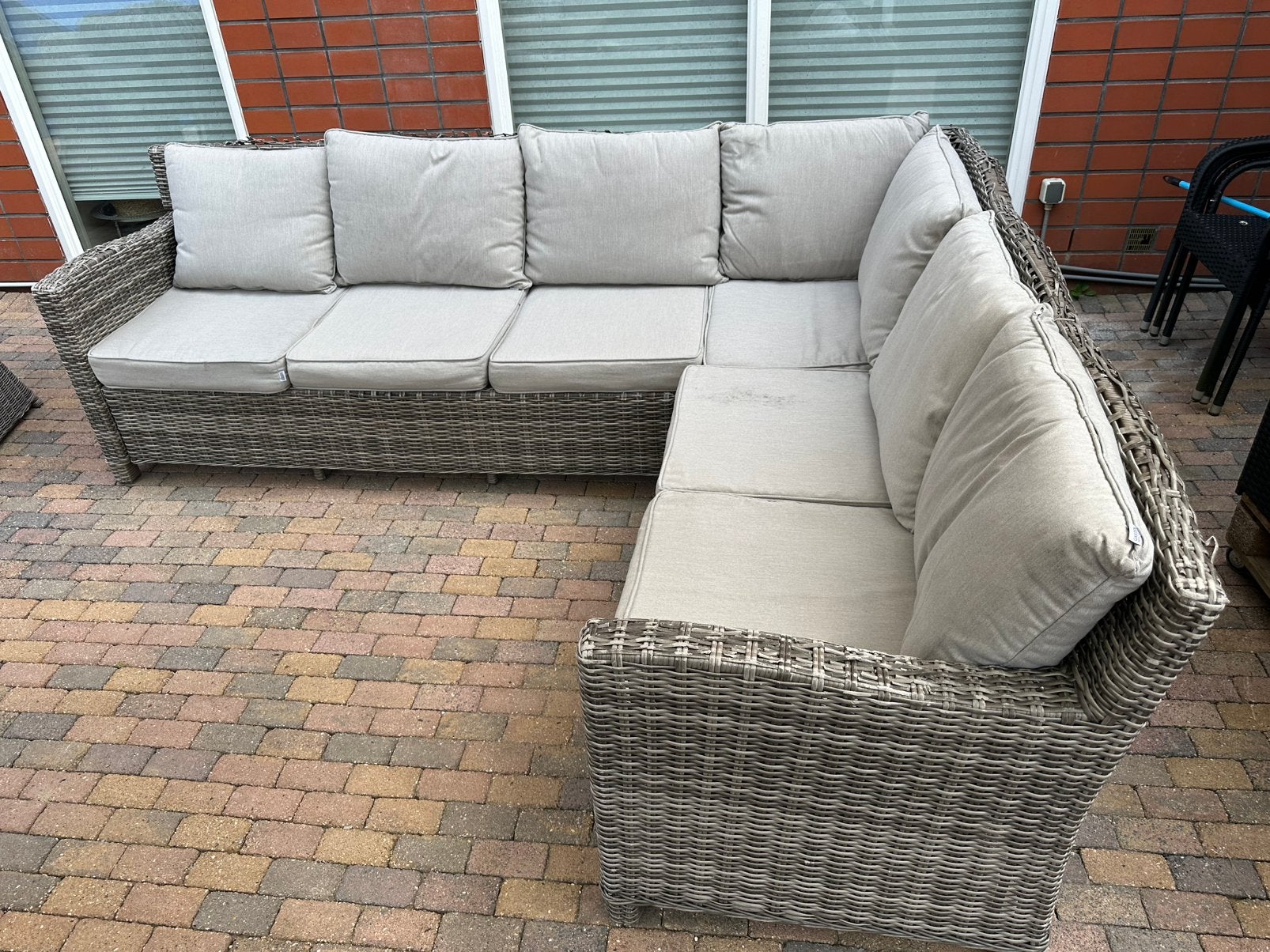 Loungeset, Verzenden, Gebruikt, Kunststof