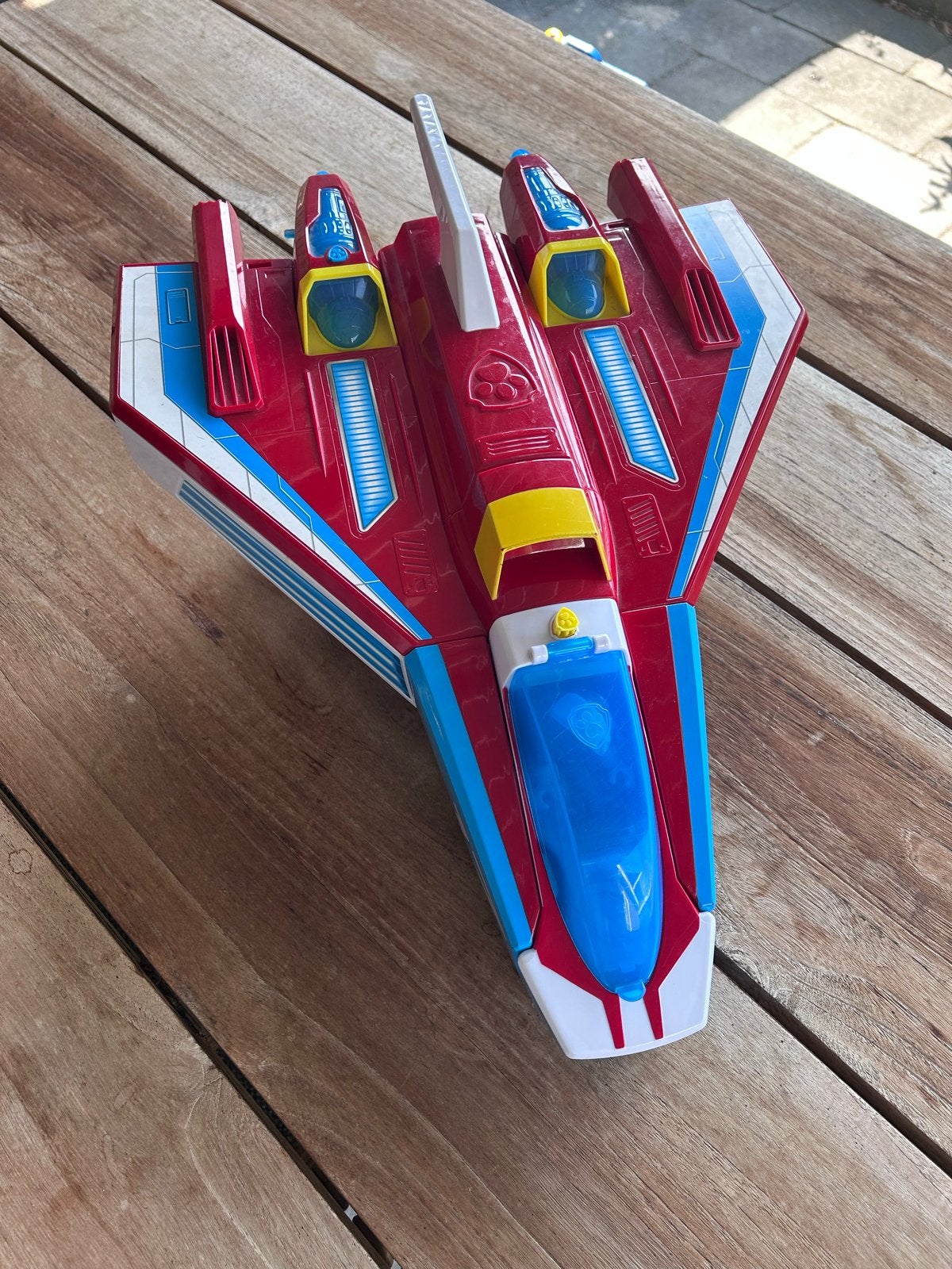 Paw Patrol Mighty Pups Super Paws Jet Command Center, Ophalen, Gebruikt