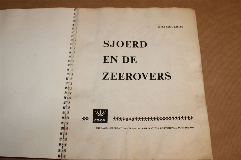 Sjoerd en de Zeerovers — Plaatjesalbum Co-op Meuldijk 1965, Ophalen of Verzenden, Gelezen