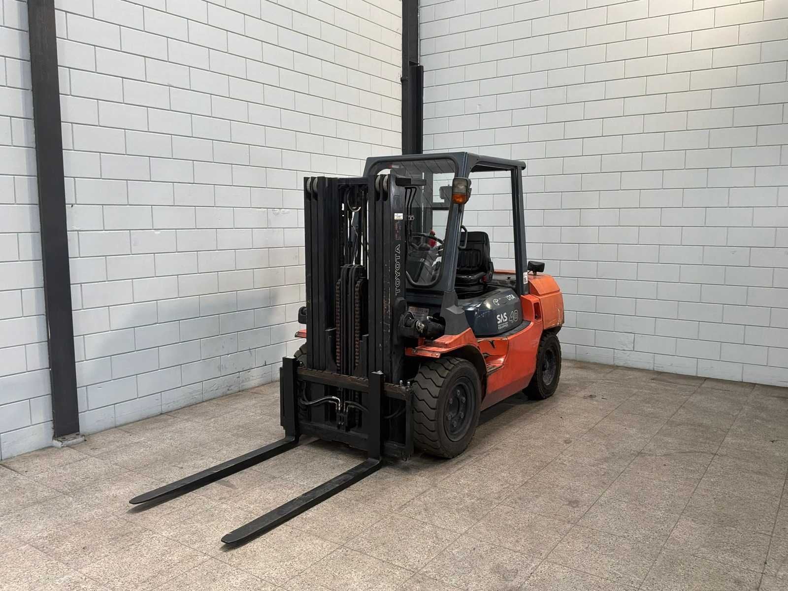 Toyota - 2006 - 42-7 FD 35 - 4M Triplex, Free-Lift - Vorkhef, Diesel, Heftruck, Toyota