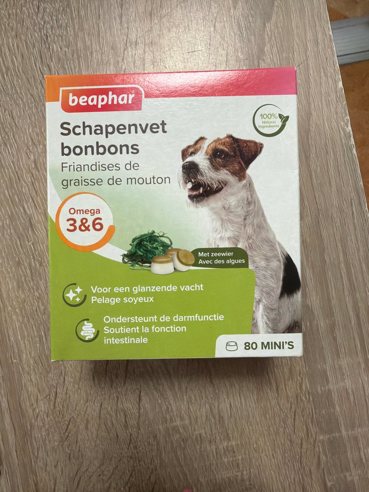 Schapenvet blokjes beaphar met zeewier 16x, Ophalen of Verzenden, Hond