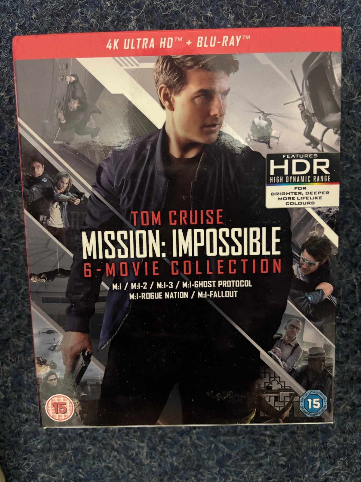 Mission: Impossible 6-Movie Collection 4K UHD + Blu-ray, Cd's en Dvd's, Blu-ray, Ophalen of Verzenden, Nieuw in verpakking, Actie
