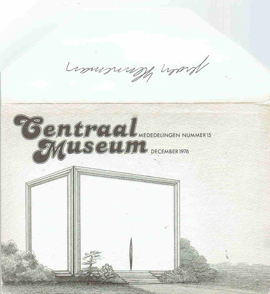Brochure Jeroen Henneman Centraal museum nummer 15 dec 1976, Verzenden, Gelezen, Overige typen