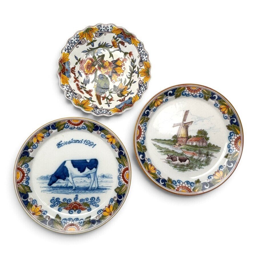 Lot Makkum borden (6x), Ophalen of Verzenden