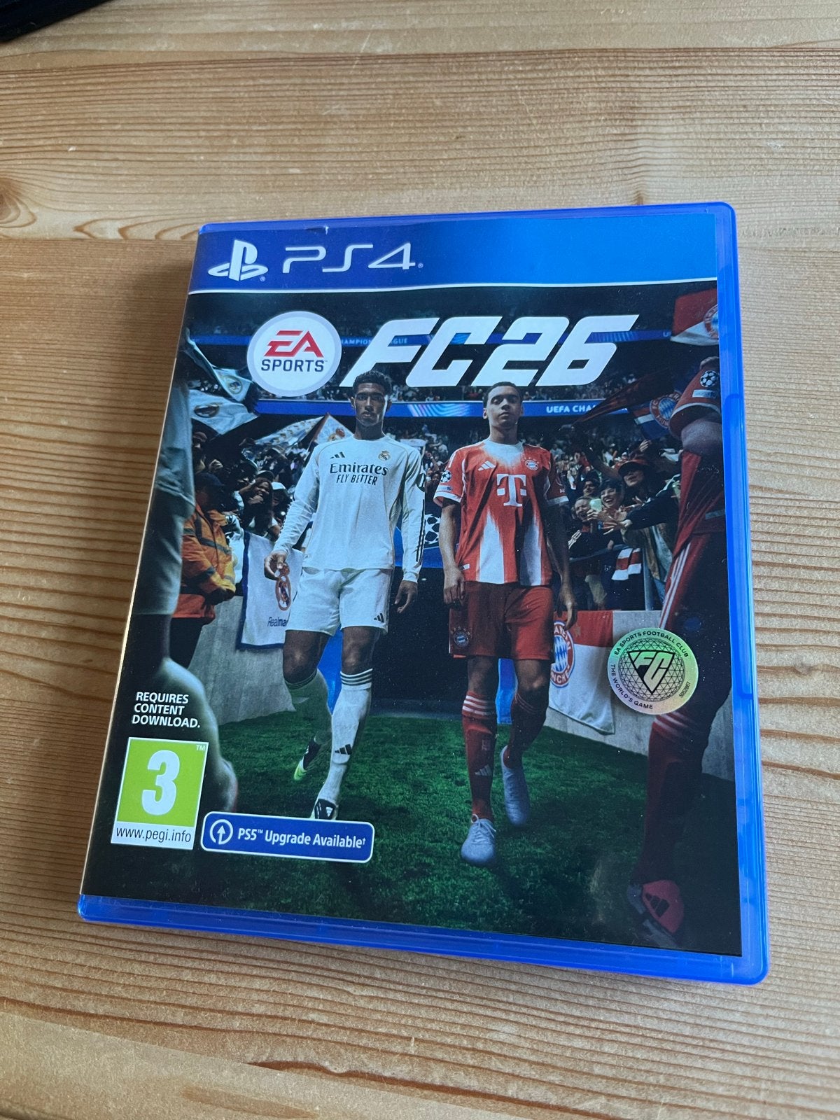 EA Sports FC 26 PS4 - PS5 upgrade, Eén computer, Ophalen of Verzenden, Zo goed als nieuw, Sport