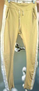 SYLVER 💎zacht geel sweatpants mt 38, Maat 38/40 (M), Sylver, Verzenden, Geel