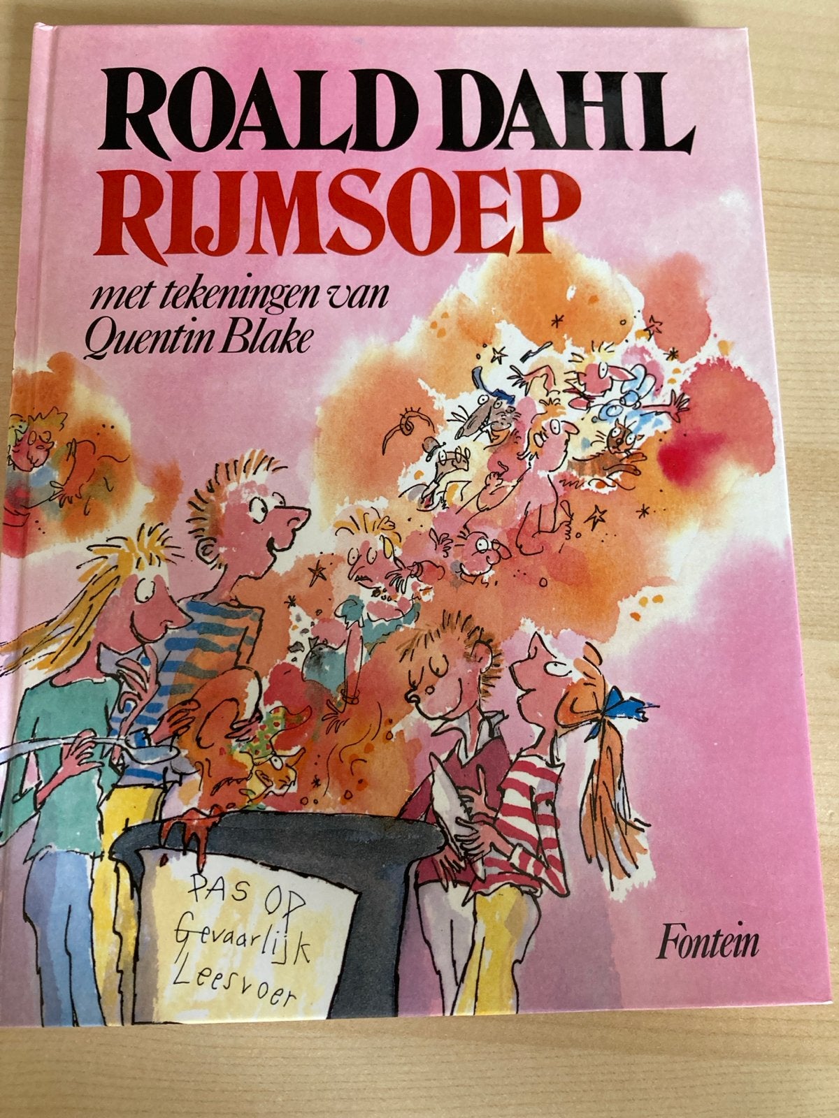 Roald Dahl - Rijmsoep (met tekeningen van Quentin Blake), Ophalen of Verzenden, Zo goed als nieuw, Fictie algemeen
