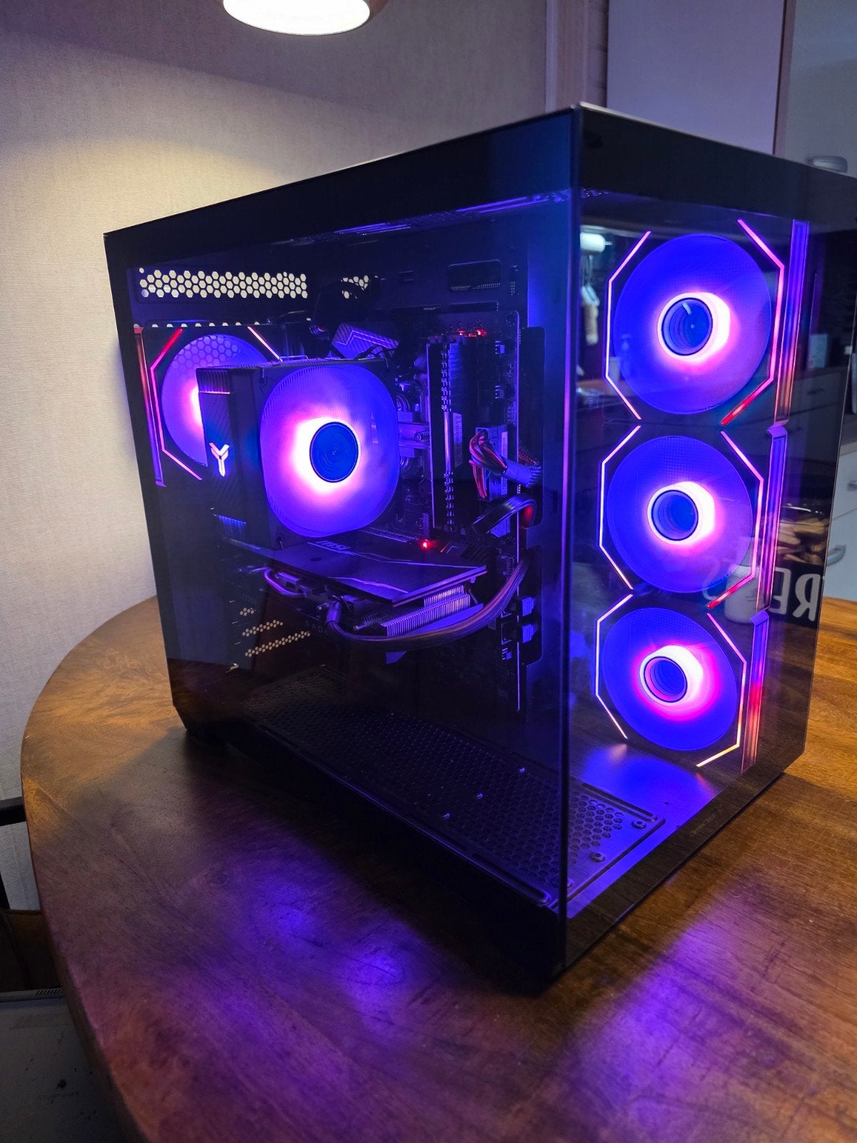 GamePC i7-7700K/16GB/SSD/2TB/RX5700xt 8GB/W11/Office, Computers en Software, Desktop Pc's, Zelf gebouwde pc, Virtual Reality, Ophalen of Verzenden