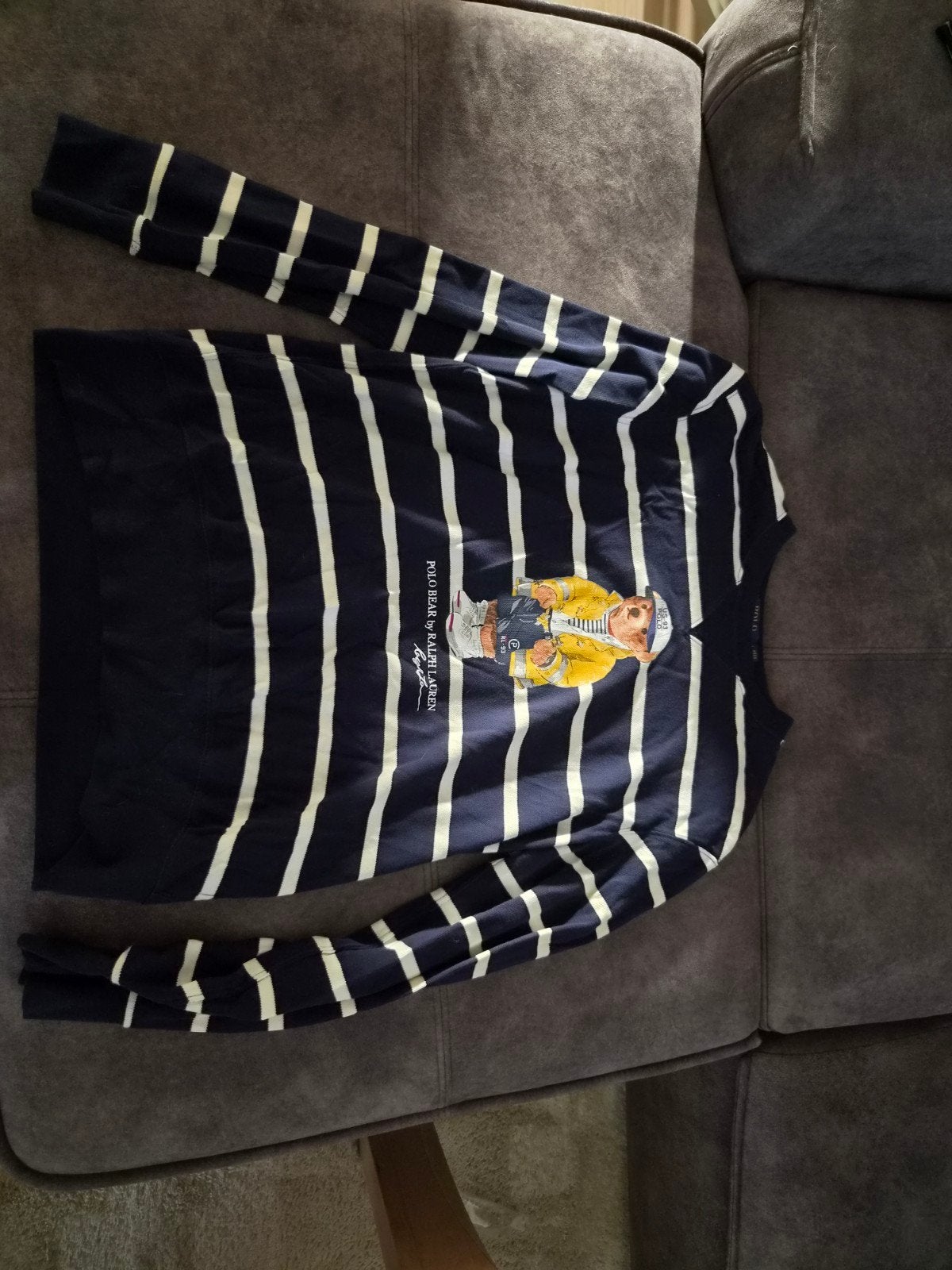 Nieuwe Ralph Lauren trui met Polo Bear, maat M, Ralph Lauren, Nieuw, Ophalen of Verzenden, Maat 48/50 (M)