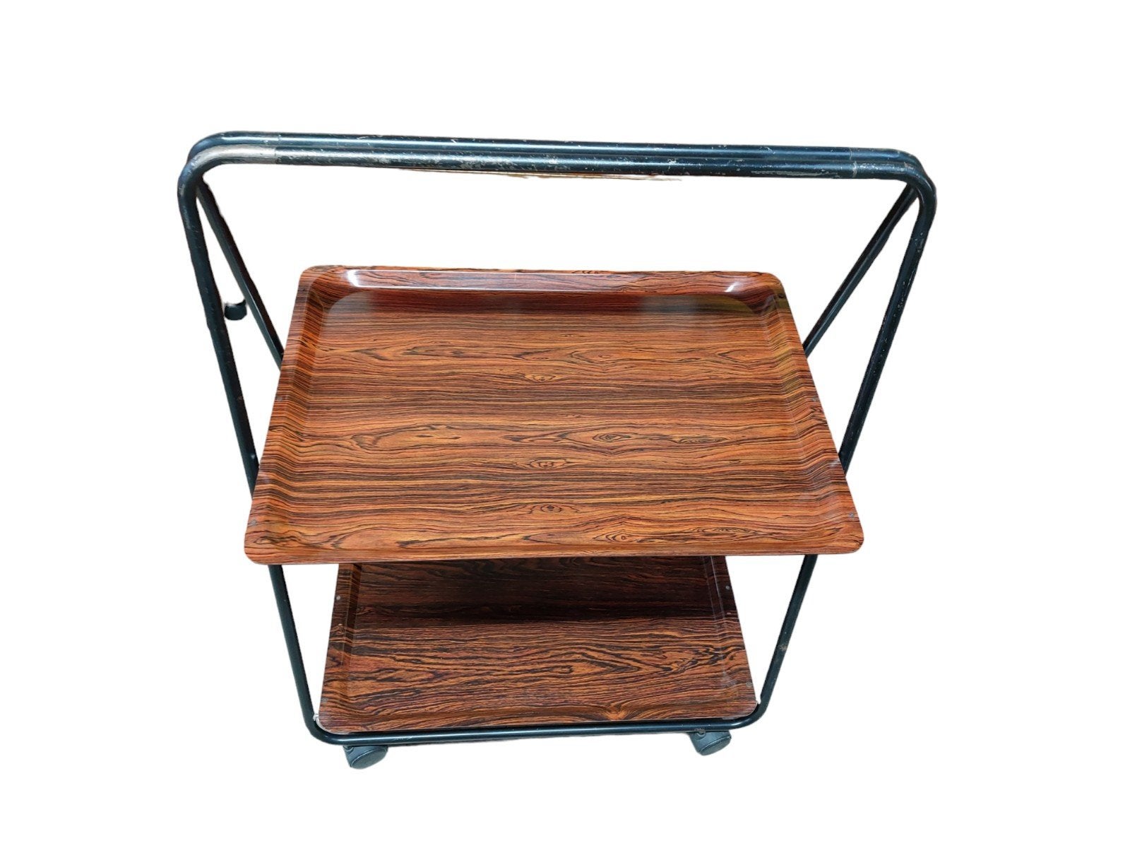 Vintage trolley, serveerwagen, Ophalen, Vintage, Gebruikt, Overige materialen