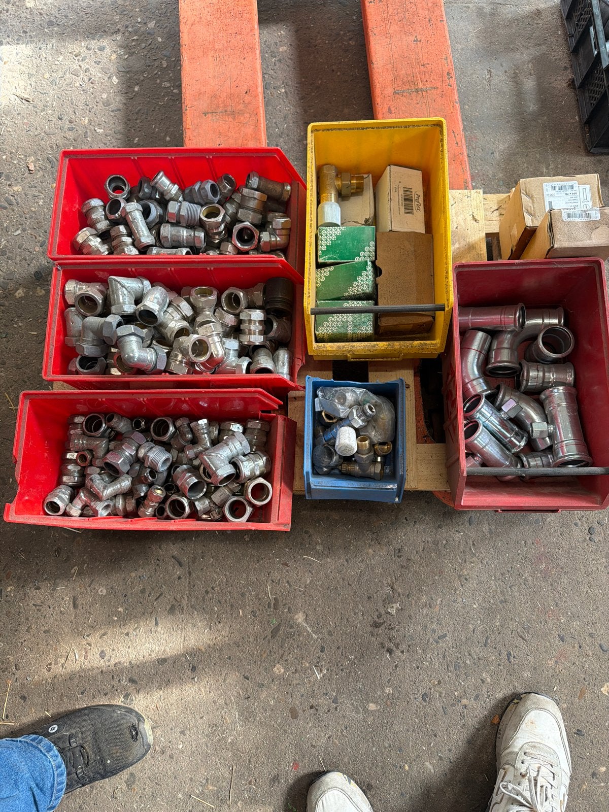 Diverse koppelingen en bochten voor afvoer en leidingwerk, Ophalen of Verzenden, Gebruikt, Rvs, Bochten