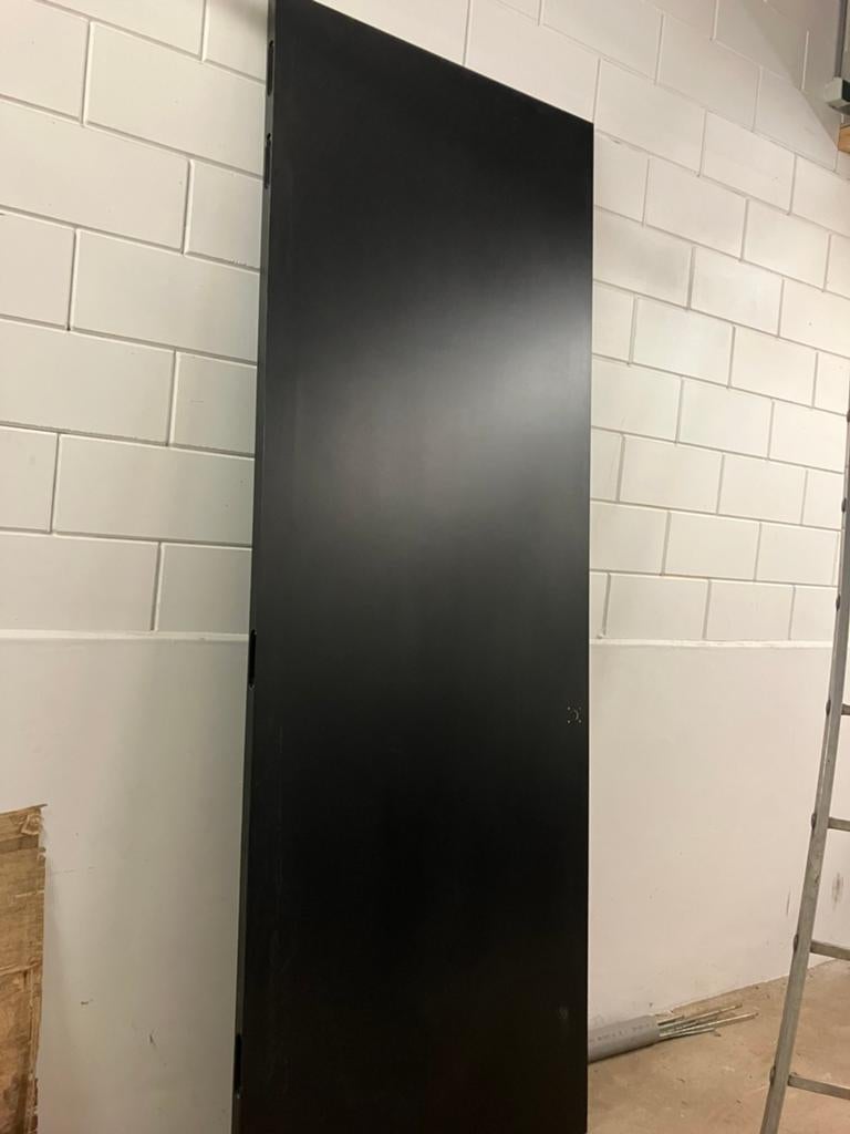 Te koop 14zwarte volspaan binnendeuren 930x2615mm, Ophalen of Verzenden, Zo goed als nieuw, Binnendeur, 200 tot 215 cm