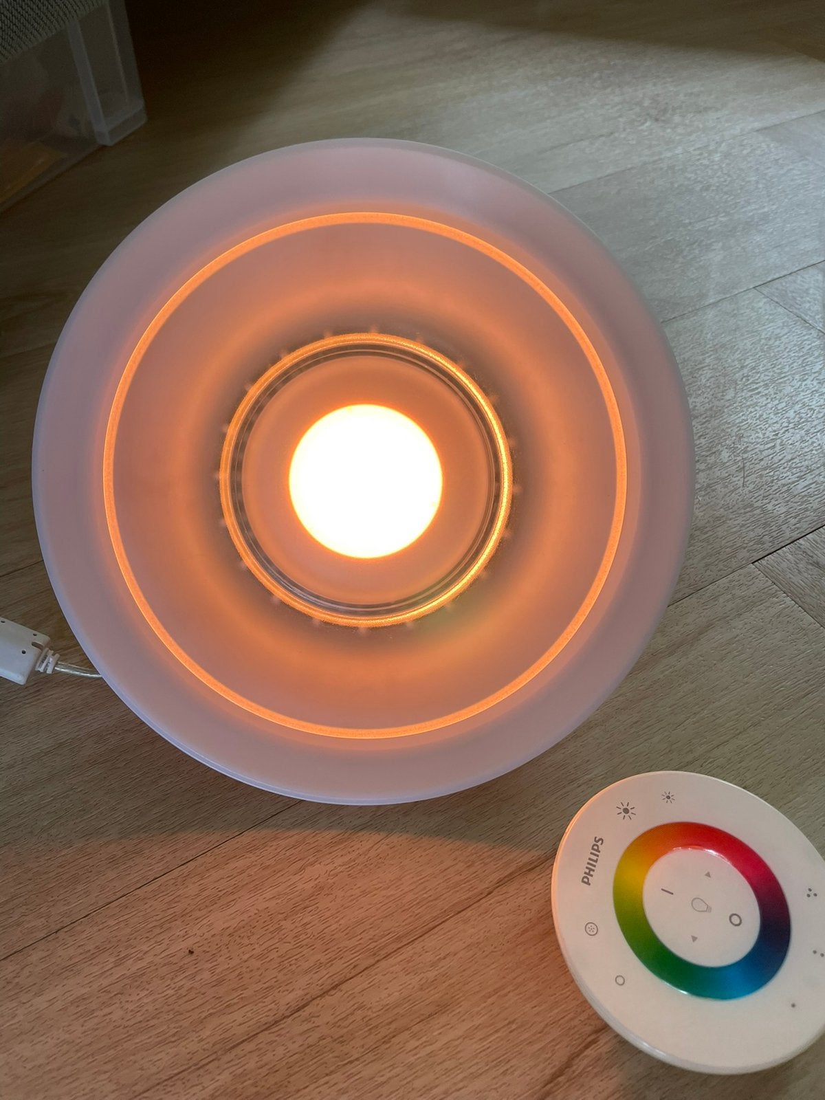 Philips LivingColors (HUE) LED lamp, Kunststof, Gebruikt, Ophalen of Verzenden, LED