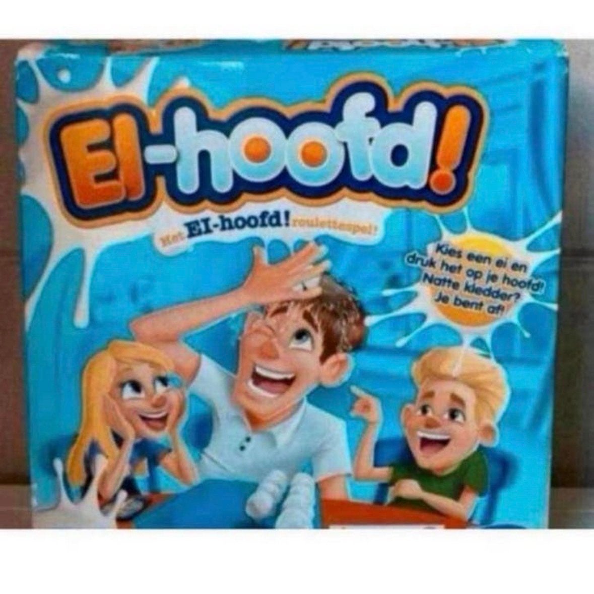 EI-hoofd! Roulettespel - Natte Kledder Plezier!, Drie of vier spelers, Ophalen of Verzenden, Nieuw