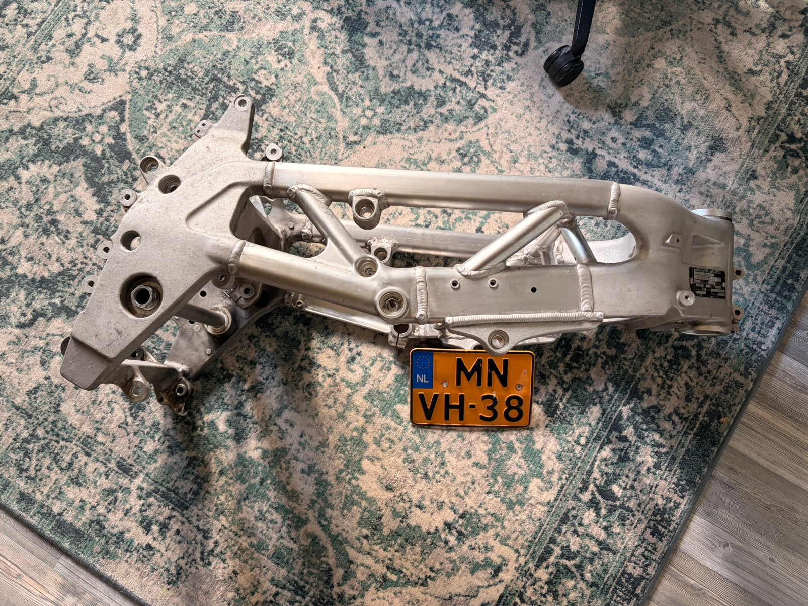 TL1000S Frame met kenteken ZONDER scheurtjes, Motoren, Onderdelen | Suzuki, Ophalen, Gebruikt