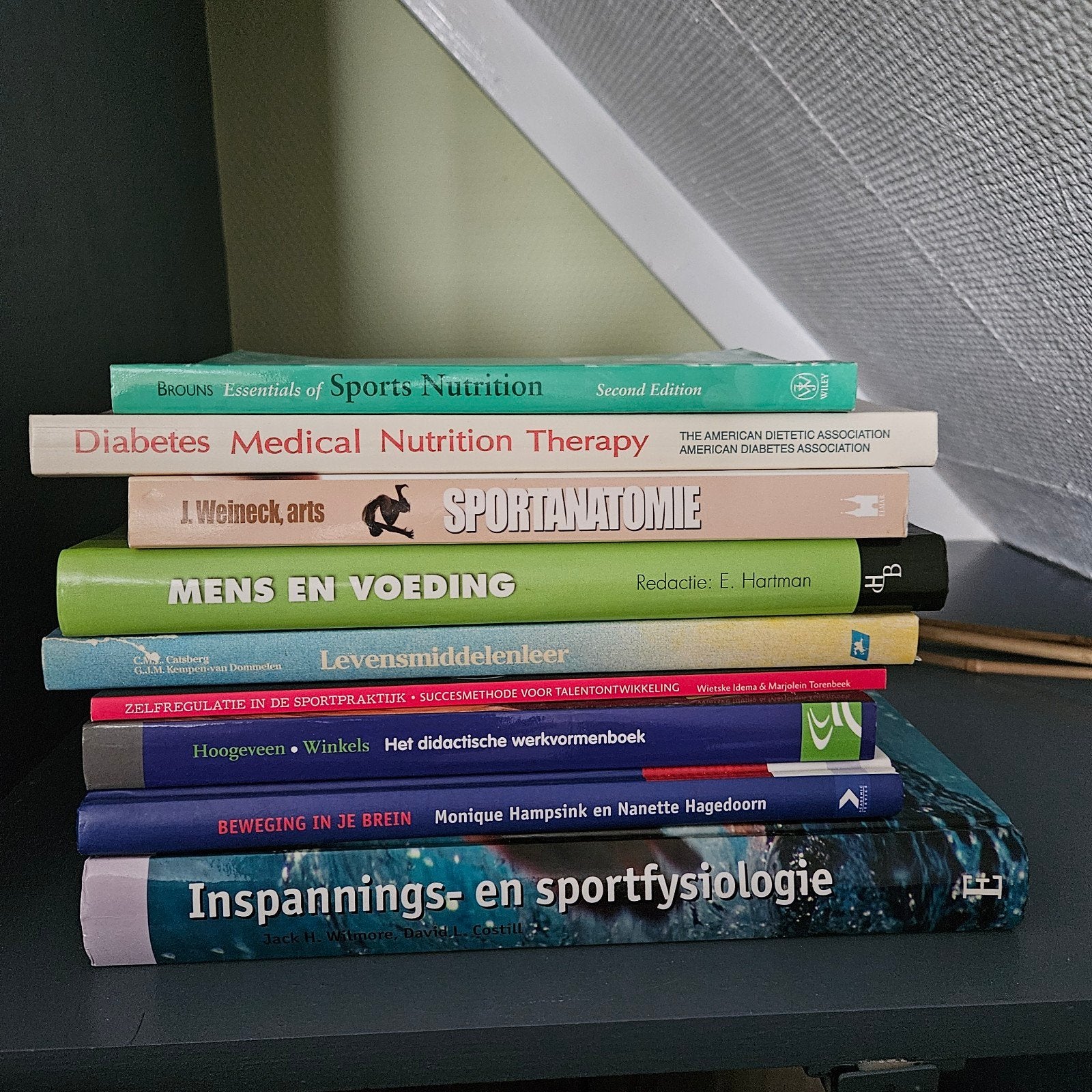 Diverse studieboeken: sport, voeding, anatomie, didactiek, Ophalen of Verzenden, Beta, Gelezen, HBO