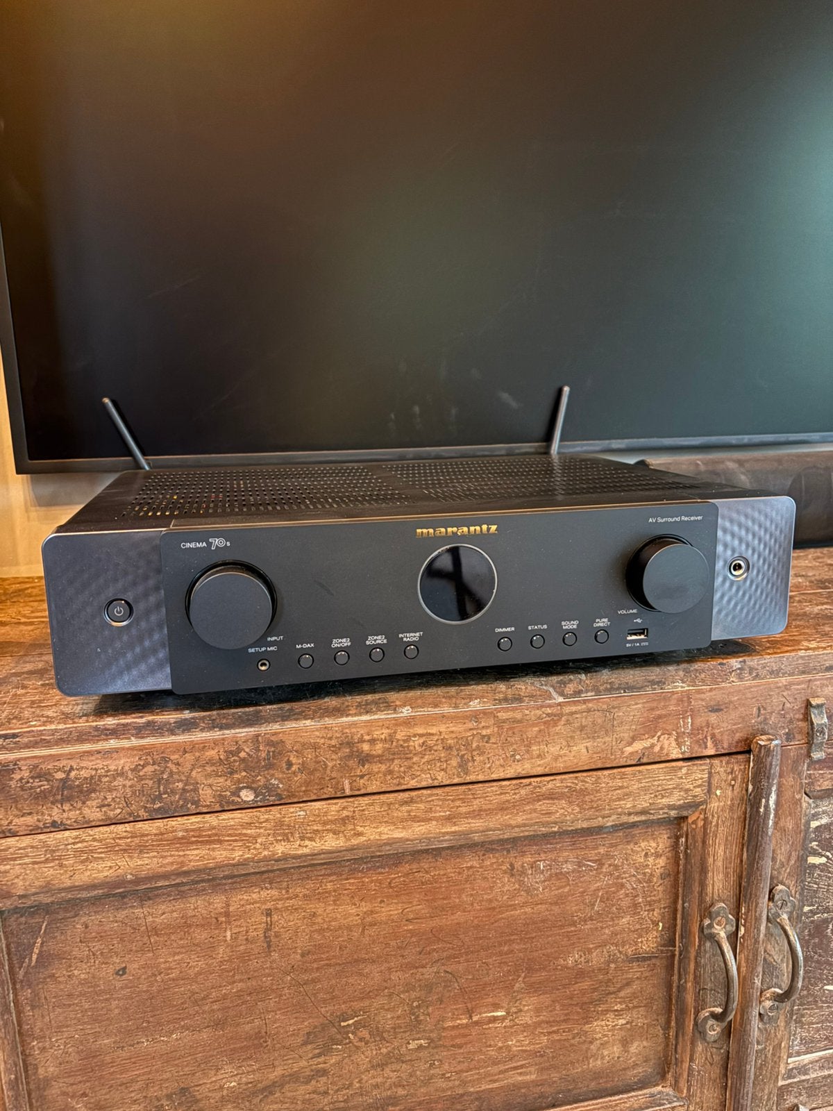MARANTZ  Cinema 70S zwart, Ophalen of Verzenden, Zo goed als nieuw, Marantz