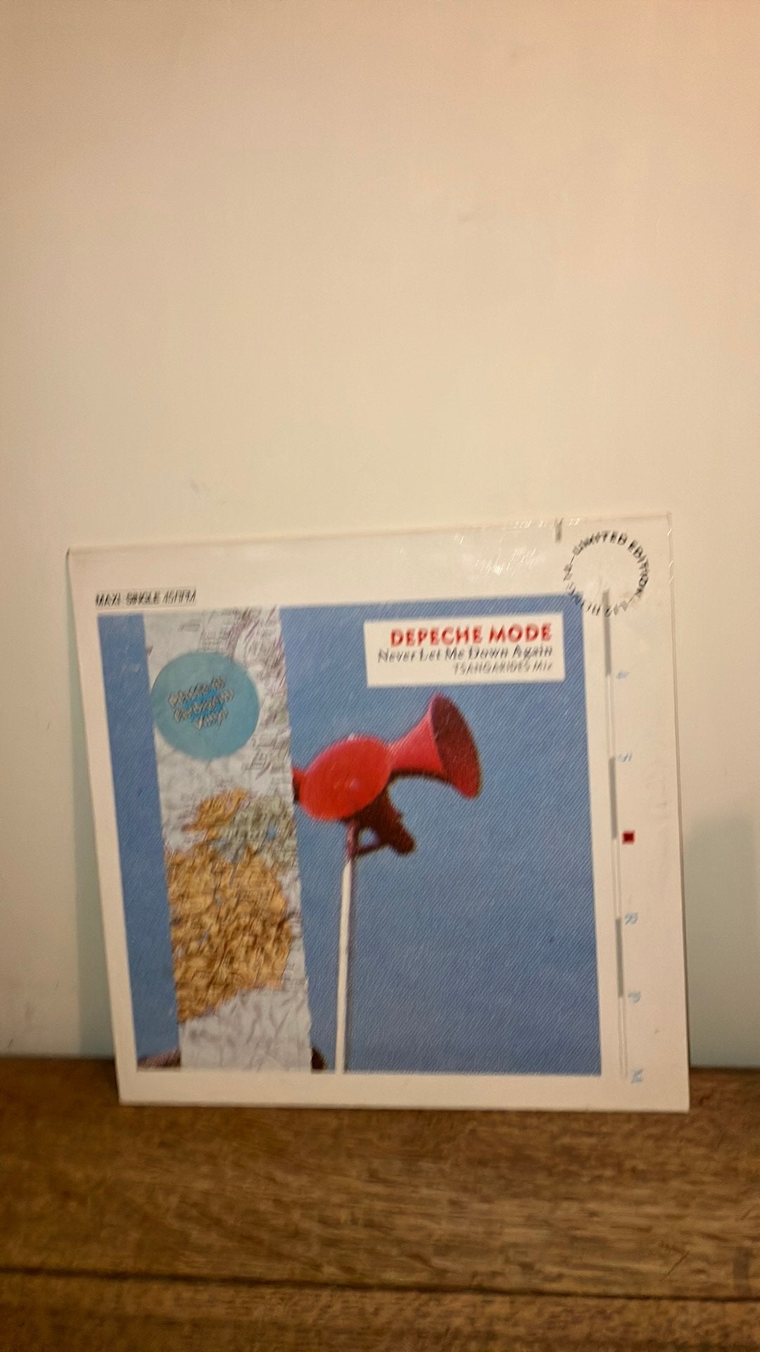 Depeche mode/Never let me down again 12” maxisingle, Gebruikt, Colored vinyl, Ophalen of Verzenden, Pop