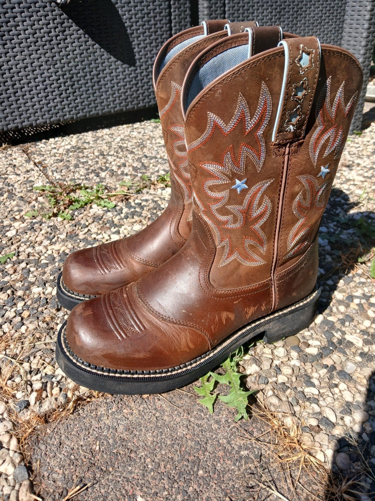 Ariat Westernlaarzen - Bruin Leer, Maat 41, Ophalen of Verzenden