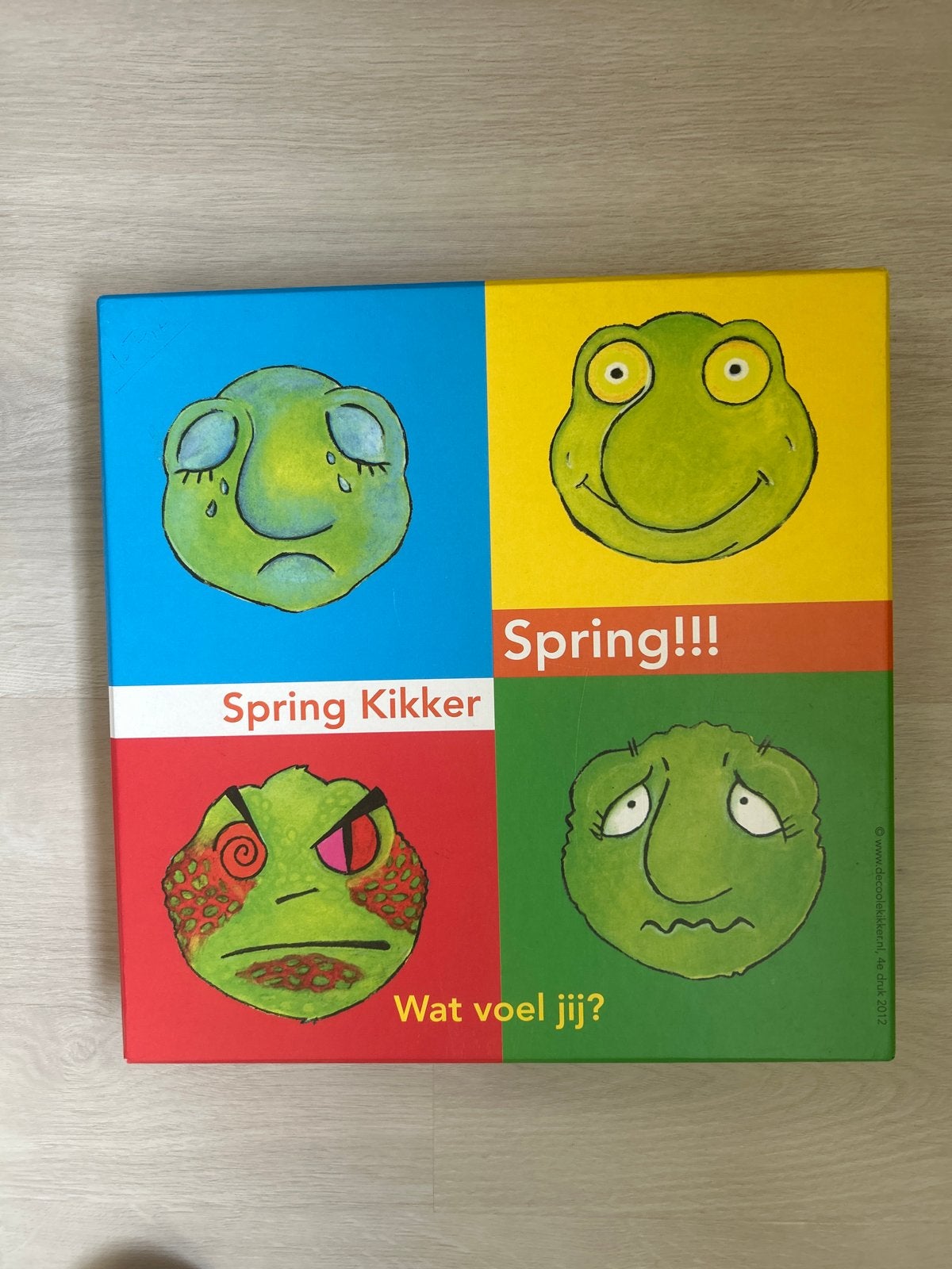 Spring Kikker: Therapeutisch spel over gevoelens, Ophalen of Verzenden, Zo goed als nieuw