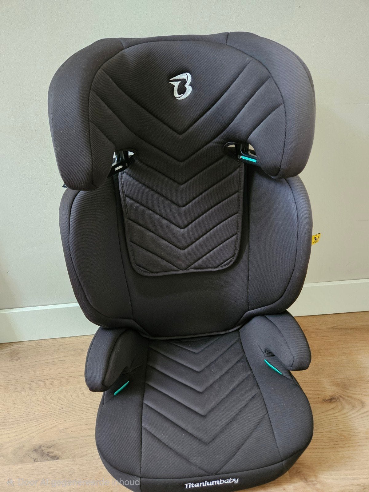 Autozitje Titaniumbaby I-size zwart, Kinderen en Baby's, 15 t/m 36 kg, Afneembare rugleuning, Ophalen, Overige merken