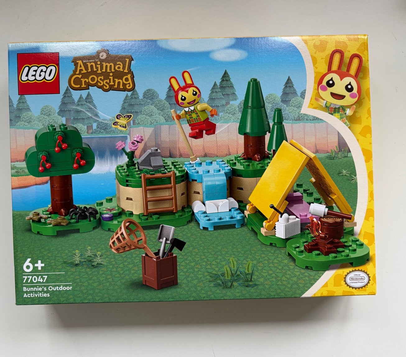 LEGO Animal Crossing 77047 Bunnie's Outdoor Activities, Lego, Overige thema's, Denemarken, Nieuw