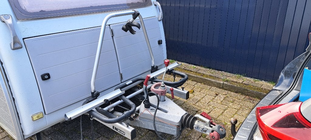 fietsendrager voor 2 fietsen voor caravandissel, bieden, Ophalen, Gebruikt, Elektrische fiets, Fietsendrager-accessoire