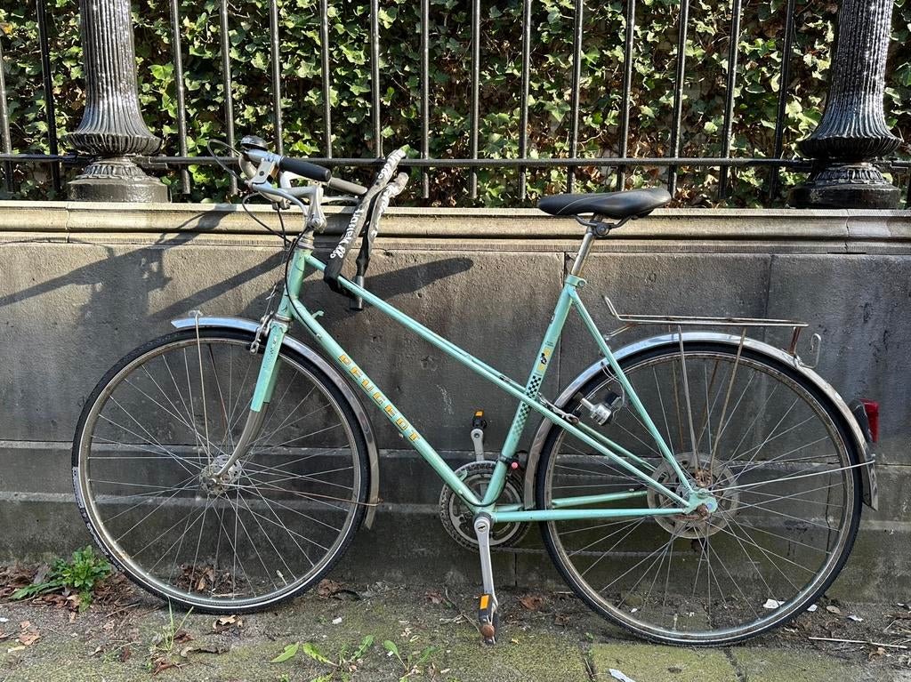 Vintage Peugot Damesfiets, Fietsen en Brommers, Ophalen, Gebruikt, Minder dan 10 versnellingen, Overige merken
