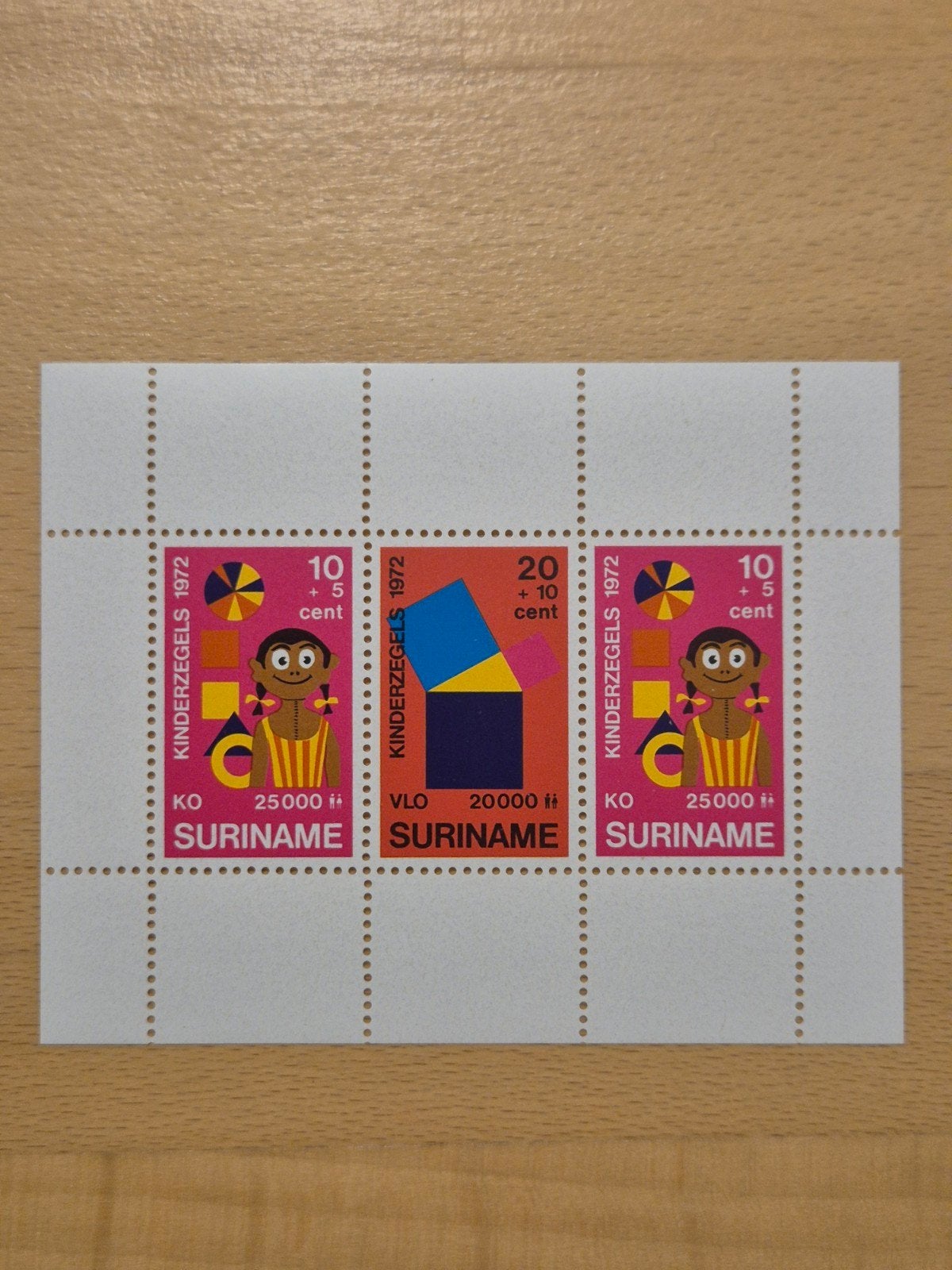 Suriname 1972 kinderpostzegels, Ophalen of Verzenden, Postfris