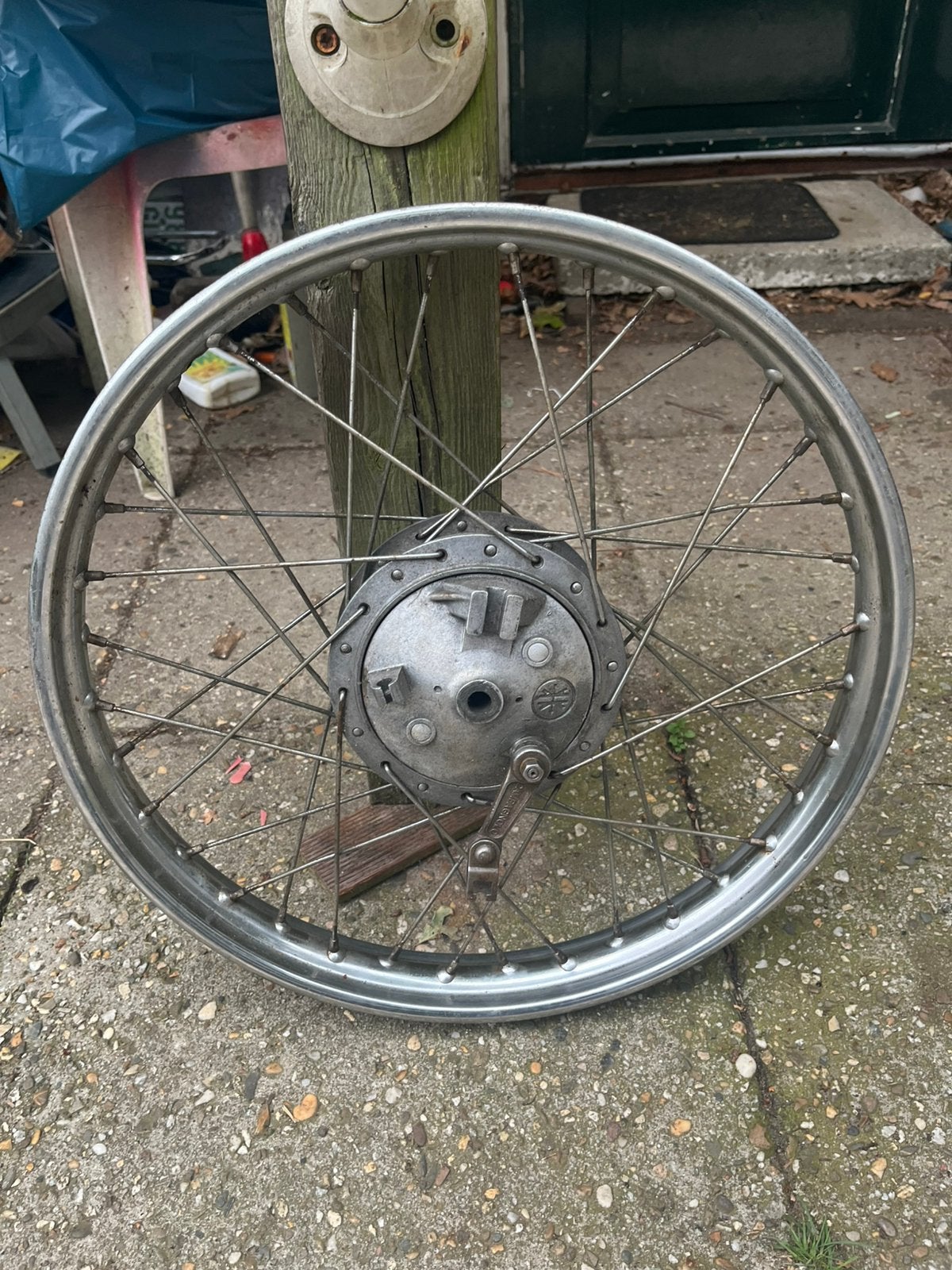Voorwiel kreidler 17 inch, Ophalen of Verzenden, Gebruikt, Overige typen