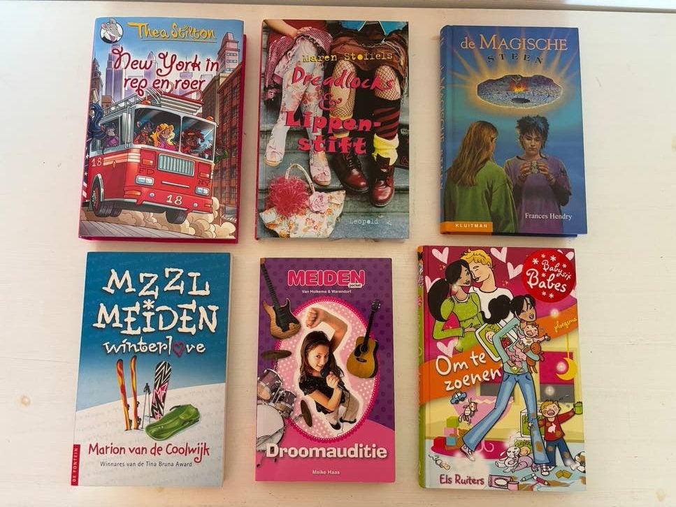 Jeugdboekenpakket: 6 spannende en leuke boeken, Ophalen of Verzenden, Gelezen, Fictie