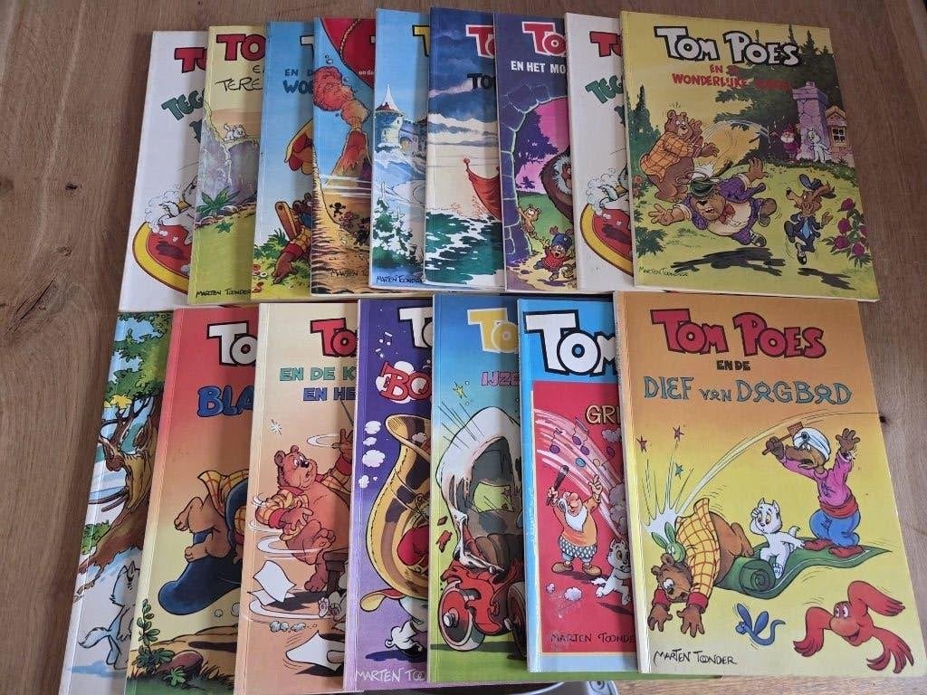 13 Tom Poes stripboeken (1974-1983), Eén stripboek, Ophalen of Verzenden, Gelezen