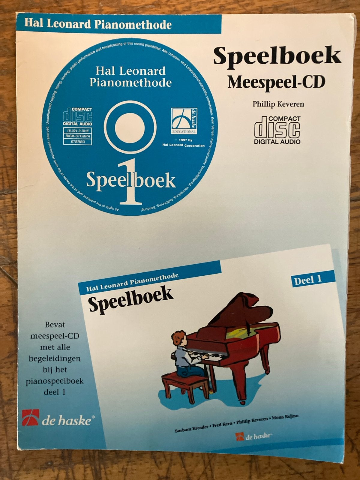 Hal Leonard Pianomethode CD Speelboek Deel 1, Ophalen of Verzenden, Alpha, Gelezen, Niet van toepassing