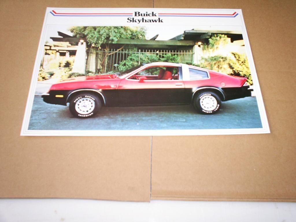 Buick Skyhawk 2 pag., Verzenden, Zo goed als nieuw, Overige merken