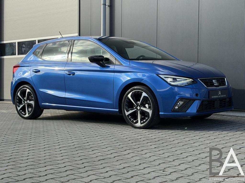 Seat Ibiza 1.0 EcoTSI FR Business|apple carplay|virtual|led, Gebruikt, Met garantie (alle), Blauw, Ibiza