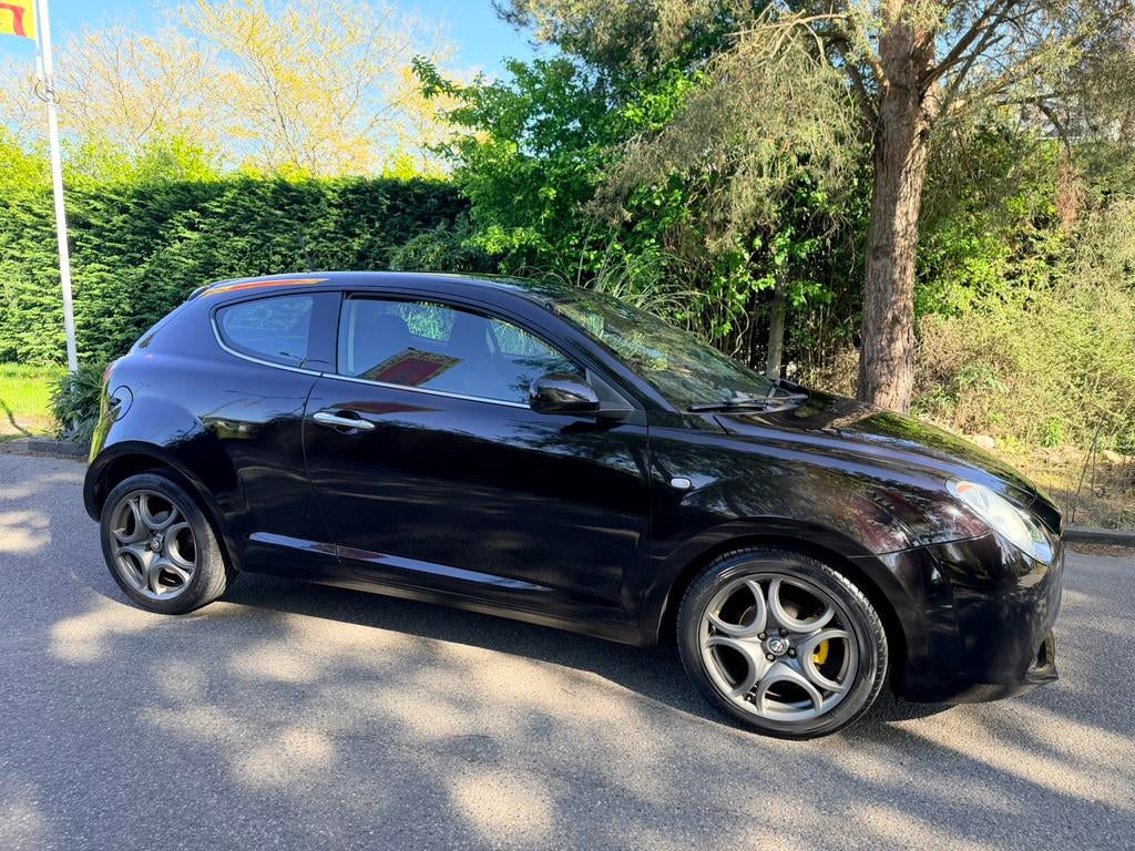 Alfa Romeo MiTo 1.4 Distinctive AIRCO Cruise control, Voorwielaandrijving, Stof, Zwart, 400 kg