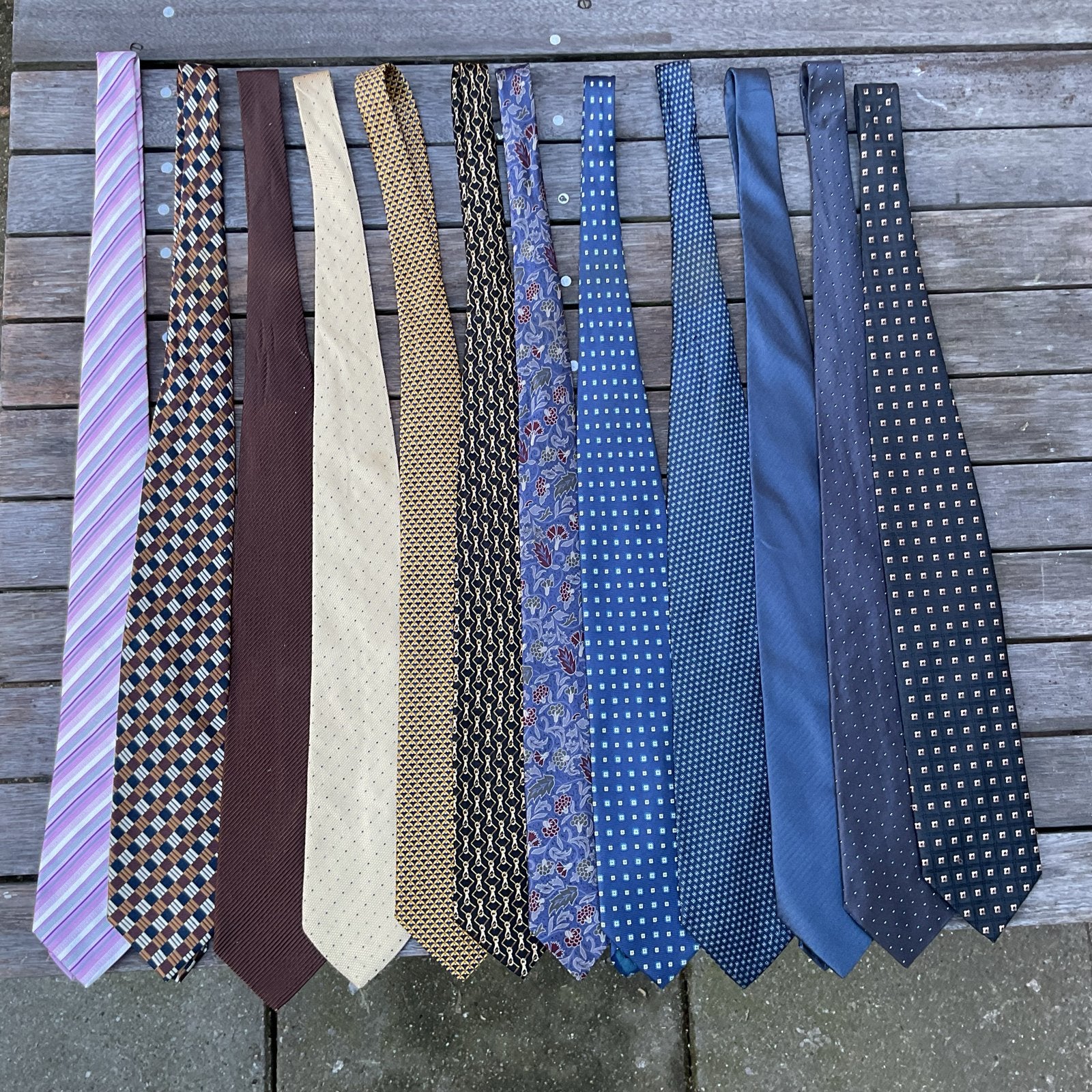 Nette stropdassen, diverse merken en patronen, Kleding | Heren, Stropdassen, Ophalen of Verzenden, Gedragen, Overige kleuren, Met patroon