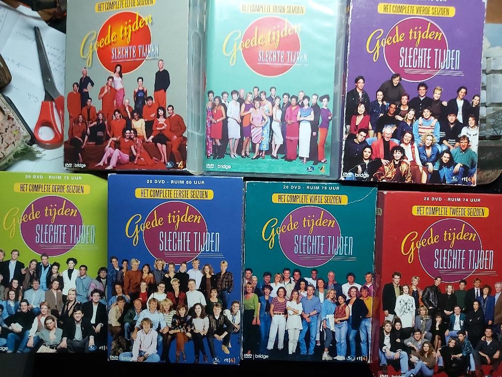 Goede tijden en slechte tijden  1 t/m. 5  10  en 11, Alle leeftijden, Boxset, Drama, Ophalen of Verzenden
