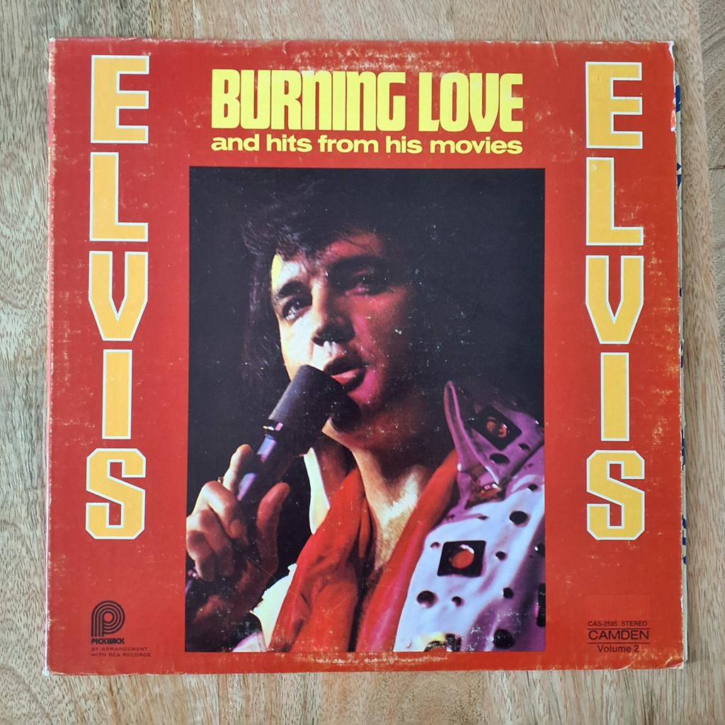 Elvis Presley Burning Love, Ophalen of Verzenden