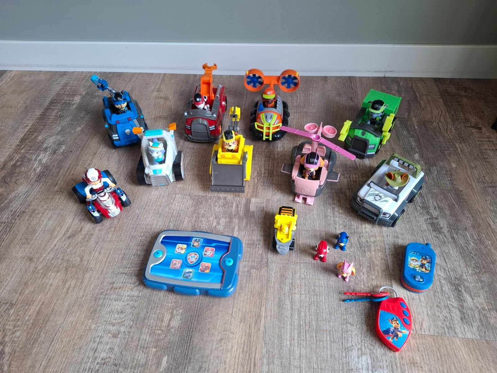 Grote Paw Patrol Speelset met Voertuigen en Figuren, Ophalen of Verzenden, Gebruikt, Jongen of Meisje