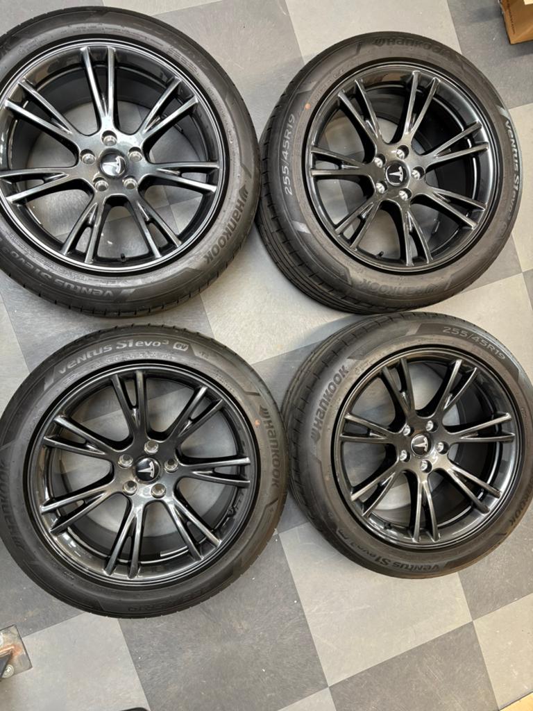 Tesla zomer banden/velgen set, Auto-onderdelen, Banden en Velgen, 255 mm, Banden en Velgen, Nieuw, Personenwagen