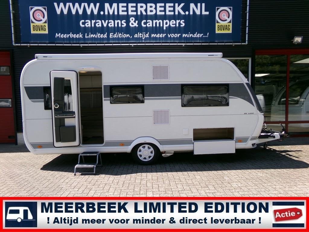 Hobby De Luxe 495 UL +MOVER+LUIFEL+AS 1550KG+ROLBODEM+ETC, Caravans en Kamperen, Caravans, Rondzit, Hobby, Schokbreker, Particulier