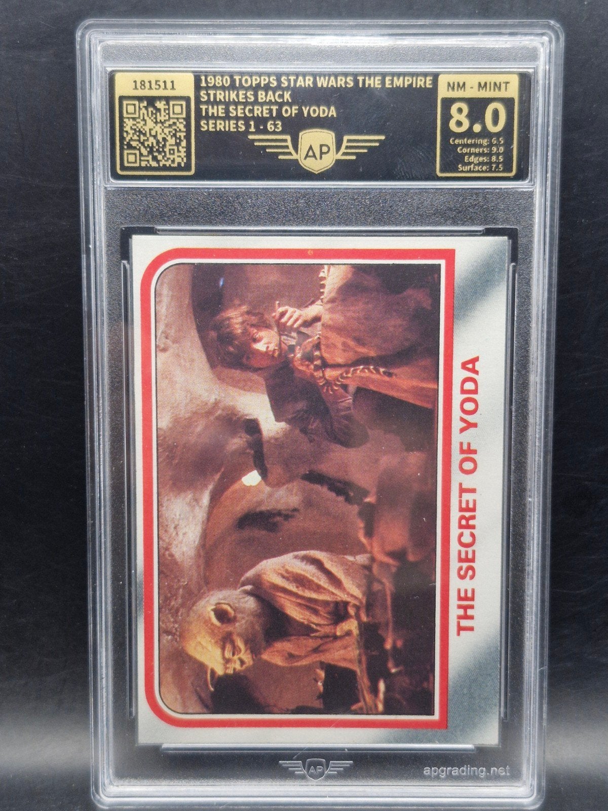 Star wars 1980 the secret of yoda #63 AP 8, Verzenden, Zo goed als nieuw, Actiefiguurtje