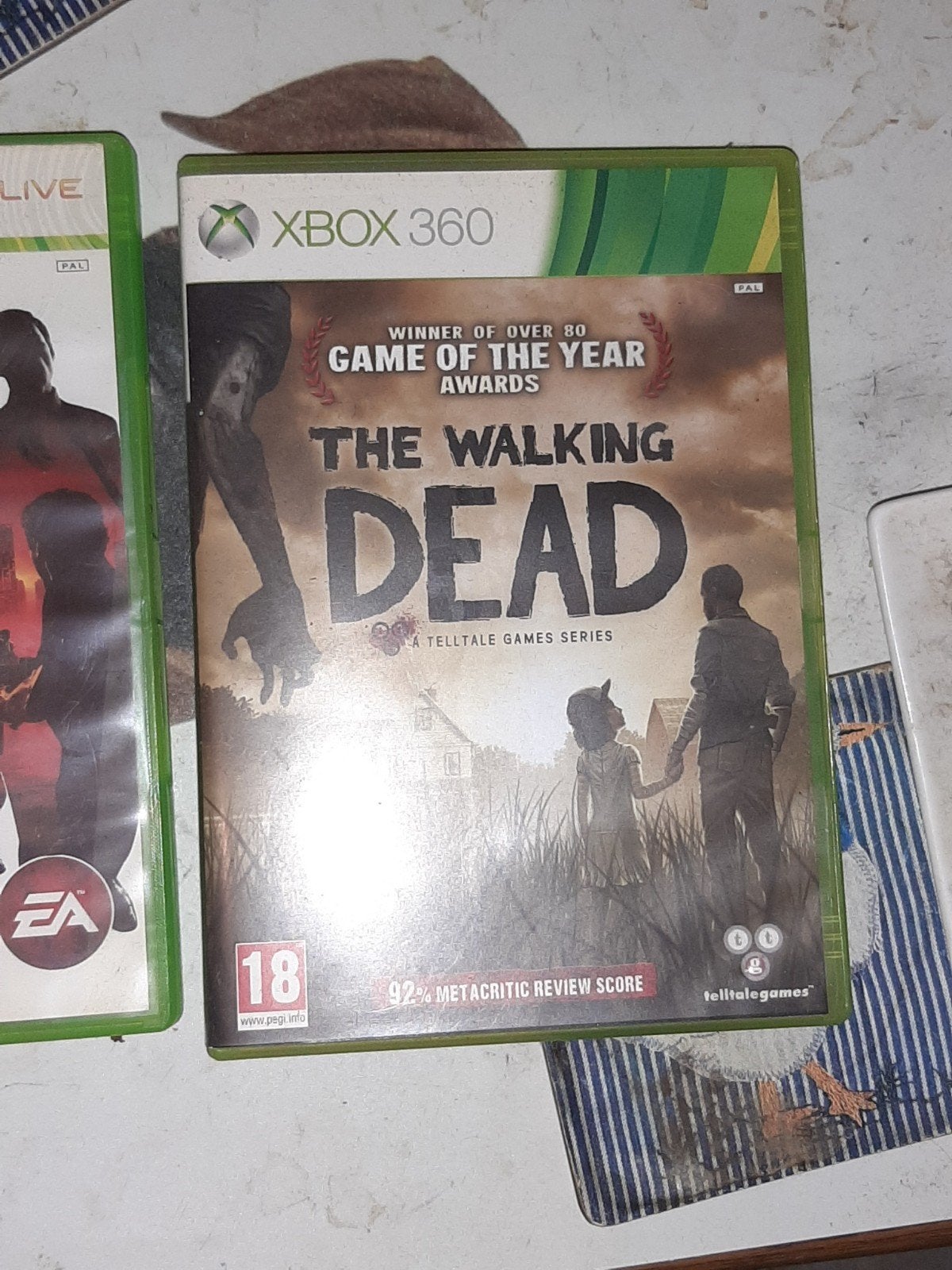 Xbox 360 games: The Walking Dead en The Godfather Part II, Ophalen, Gebruikt, Avontuur en Actie, Vanaf 18 jaar