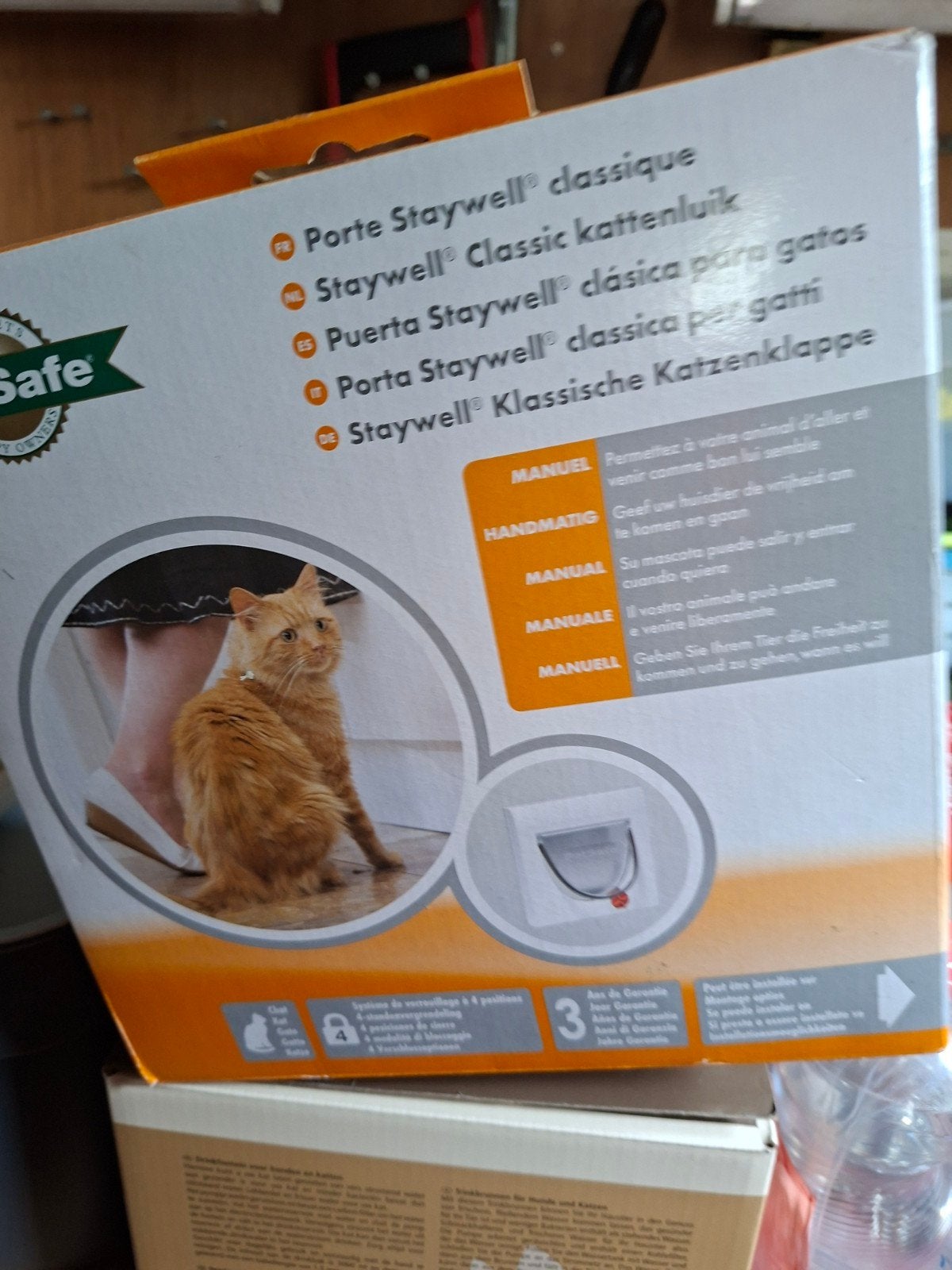 Nieuw kattenlluik van Petsafe in verpakking van, Dieren en Toebehoren, Verzenden, Nieuw
