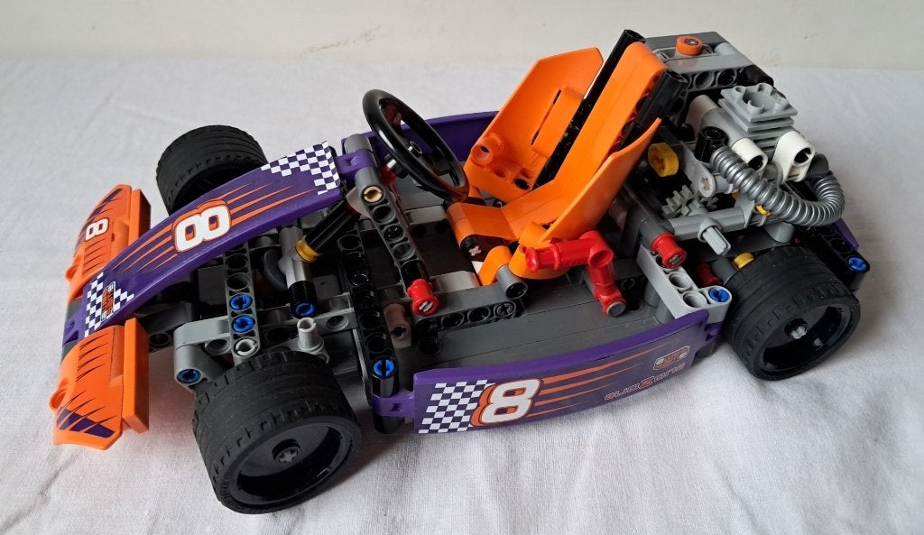 Kart auto van Lego Technic, Ophalen of Verzenden, Gebruikt