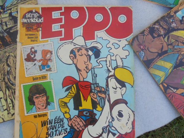 EPPO's  uit 1975, Boeken, Gelezen, Ophalen of Verzenden, Meerdere comics, SJORS/PEP productie