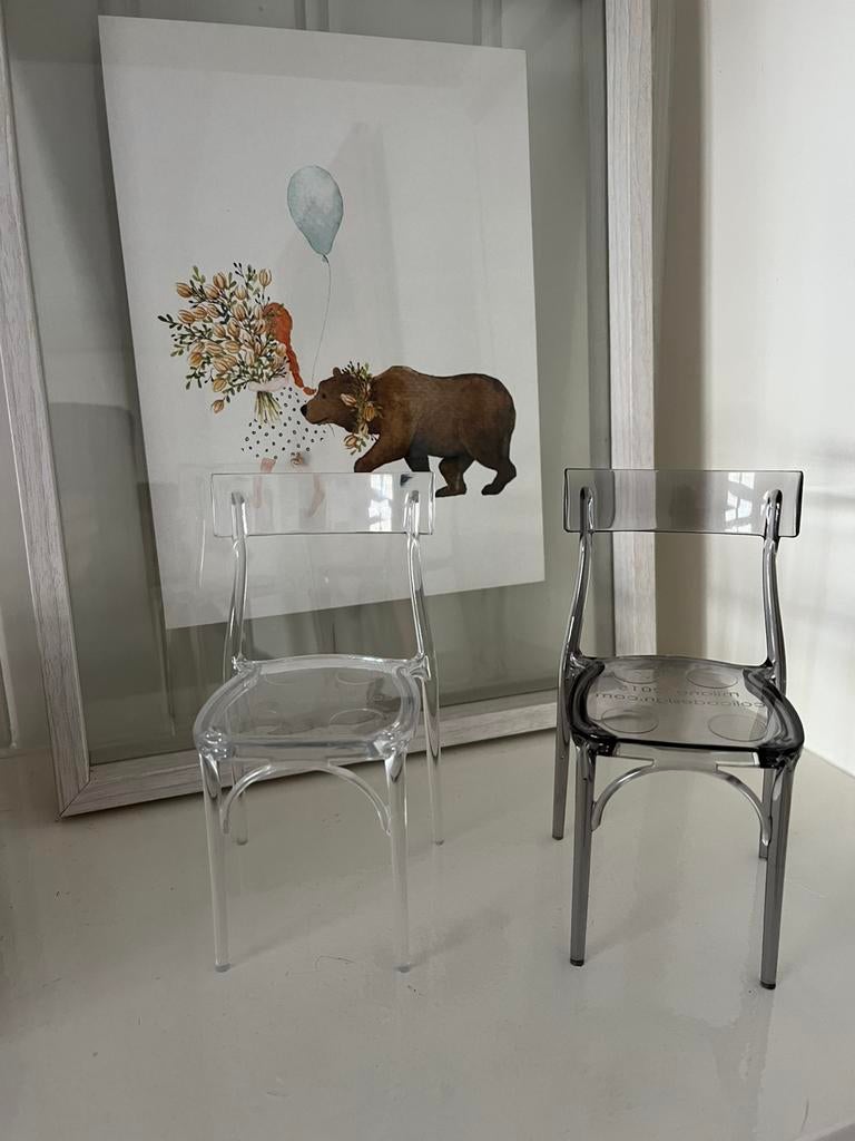 Miniatuur stoeltjes Milano 2015, Huis en Inrichting, Stoelen, Ophalen of Verzenden, Zo goed als nieuw, Overige kleuren, Eén