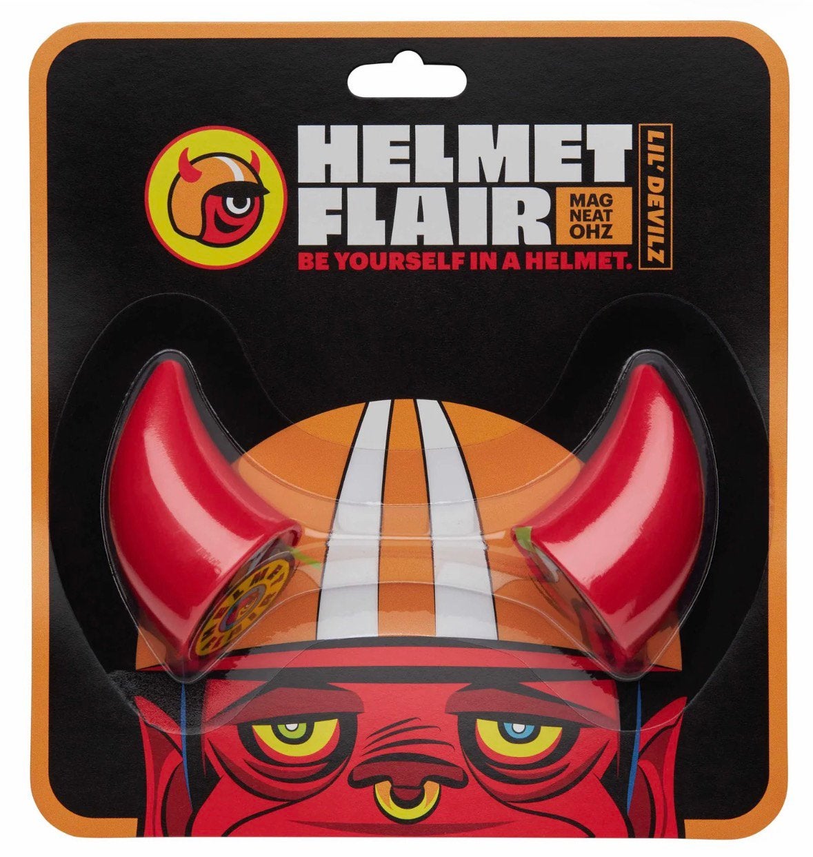 Helmet Flair red devil horns small, Ophalen of Verzenden, Nieuw met kaartje, Integraalhelm, Overige merken